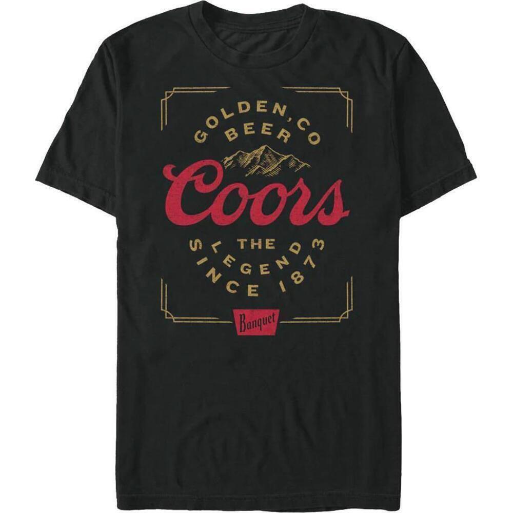The Legend Since 1873 Coors Classic Beer Graphic Fan T-Shirt